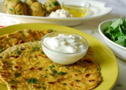 methi paratha