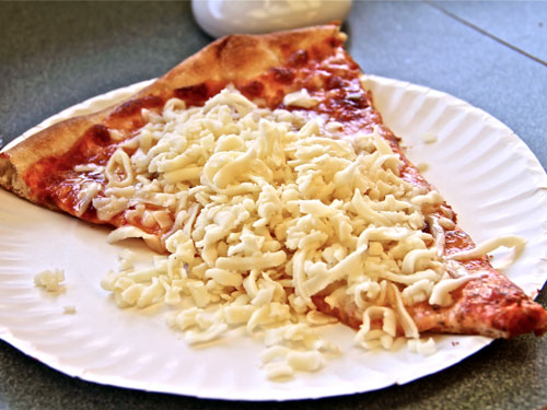 vincent's pizza with cheese