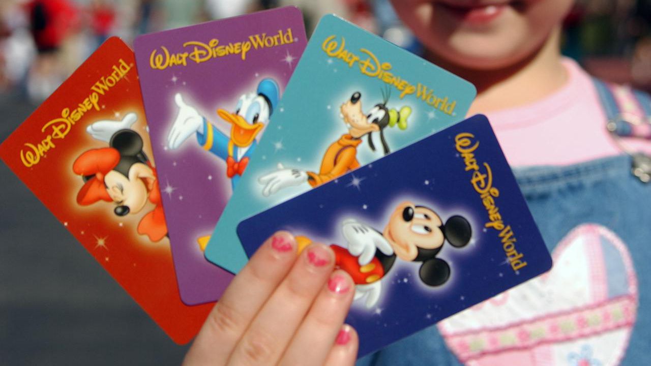 Get passes to disney world