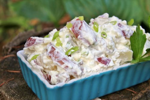 blue cheese potato salad