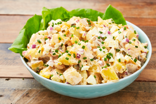 blue cheese potato salad