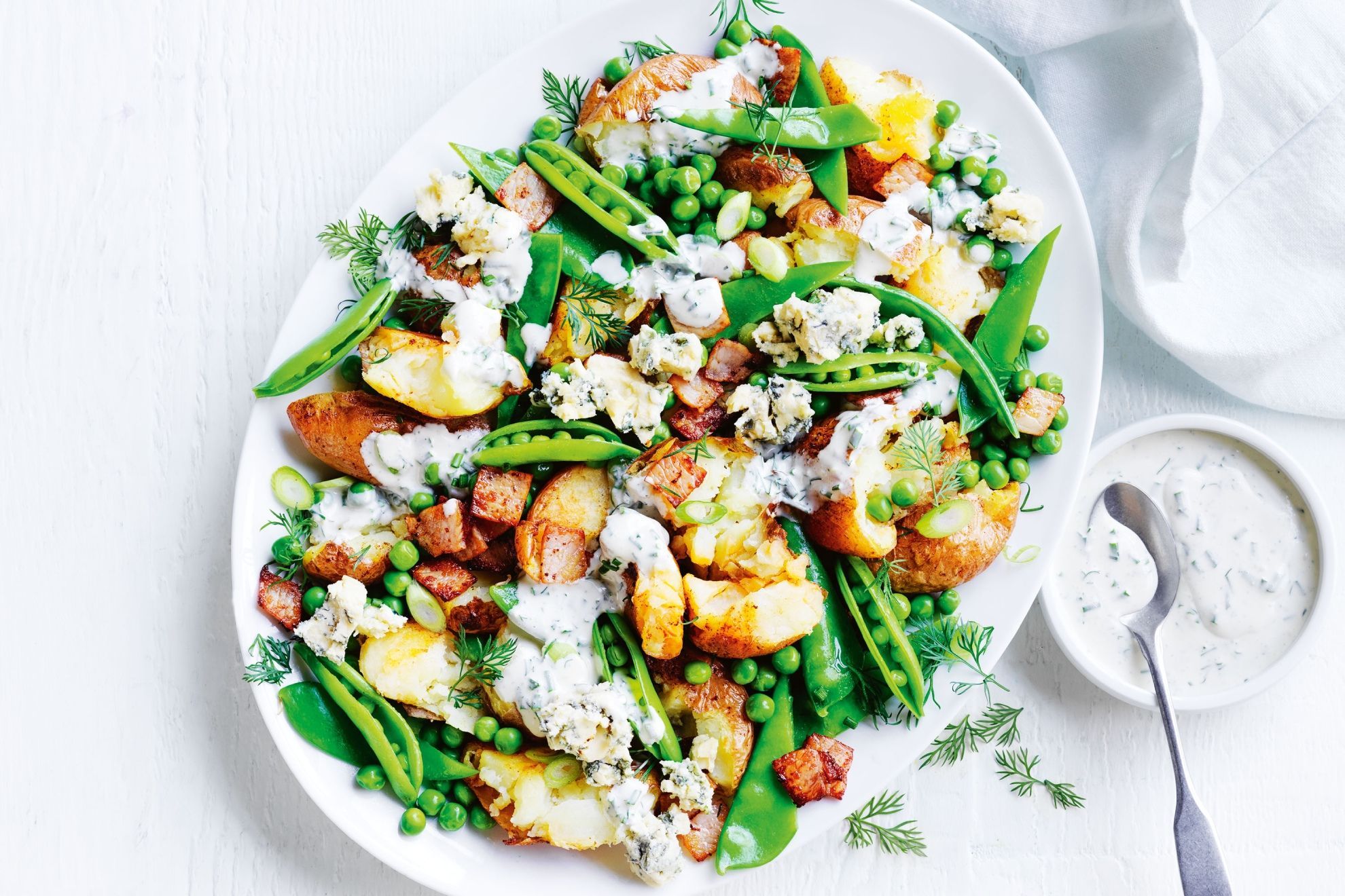 blue cheese potato salad