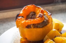 Keto stuffed peppers