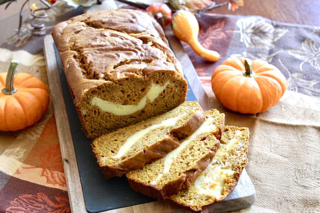 pumpkin cream cheese bread