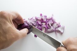 sliced onions