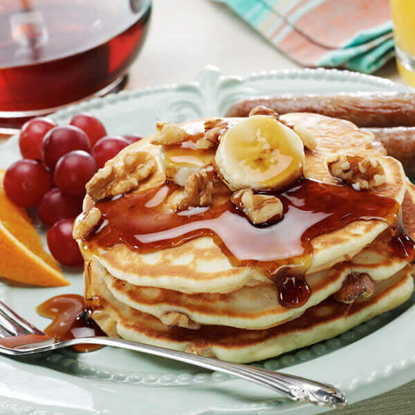 Banana Walnut Pancakes Recipe